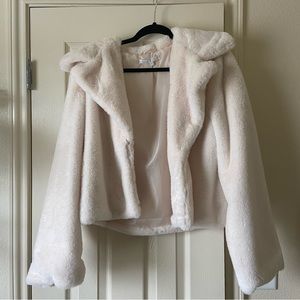 MORE TO COME Payton Faux Fur Jacket